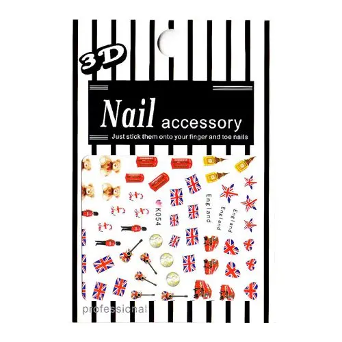 SimbolurileMarii Britanii - stickere 3 nail art