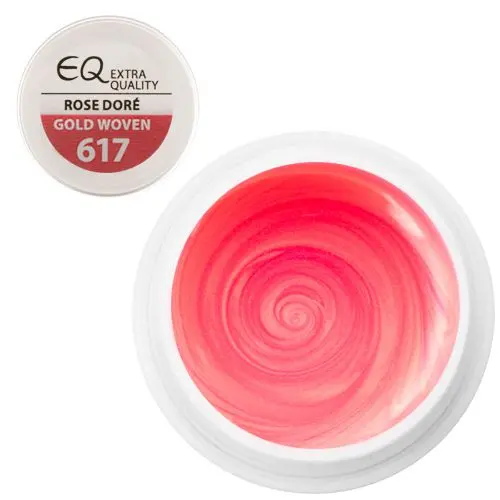 Gel UV Extra Quality - 617 Gold Woven – Rose Doré, 5g