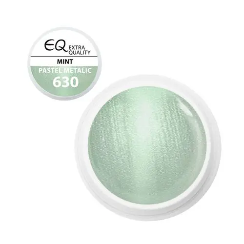 Gel UV Extra quality – 630 - Pastel Metalic Mint, 5g