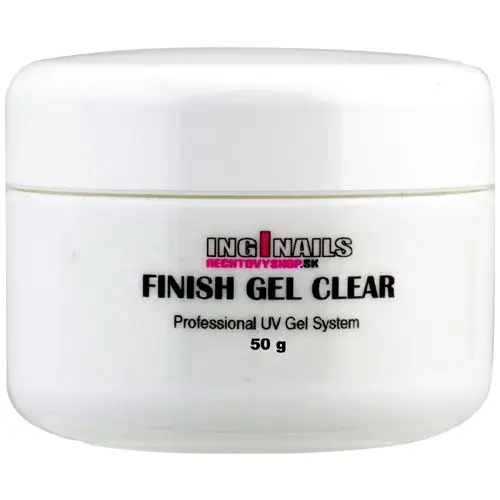 Gel UV Inginails - Gel de finisare transparent 50g