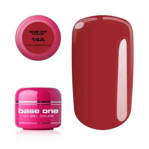 Gel UV Silcare Base One Color - Heartbreaker 14A, 5g