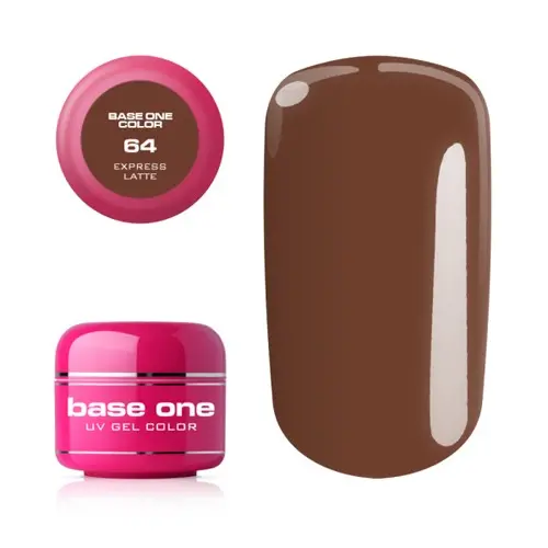 Gel UV Silcare Base One Color - Express Latte 64, 5g