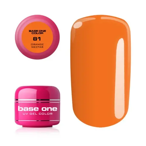 Gel UV Silcare Base One Color - Orange Nectar 81, 5g