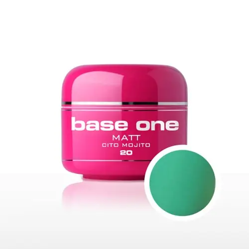 Gel UV Silcare Base One Matt - Cito Mojito 20, 5g