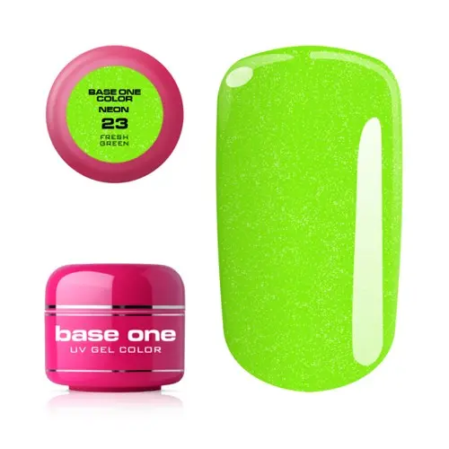 Gel UV Silcare Base One Neon - Fresh Green 23, 5g