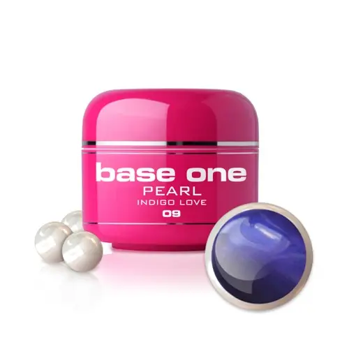 Gel UV Silcare Base One Pearl - Indigo Love 09, 5g