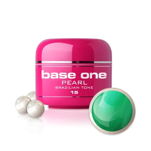 Gel UV Silcare Base One Pearl - Brazilian Tone 15, 5g