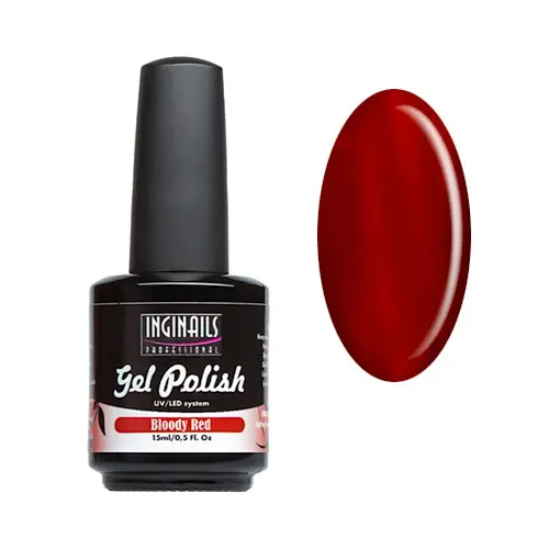 Gel/lac UV Inginails Professional 15 ml - Bloody Red