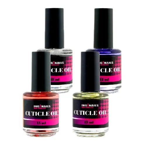 Set ulei pentru cuticule Inginails, 4 buc