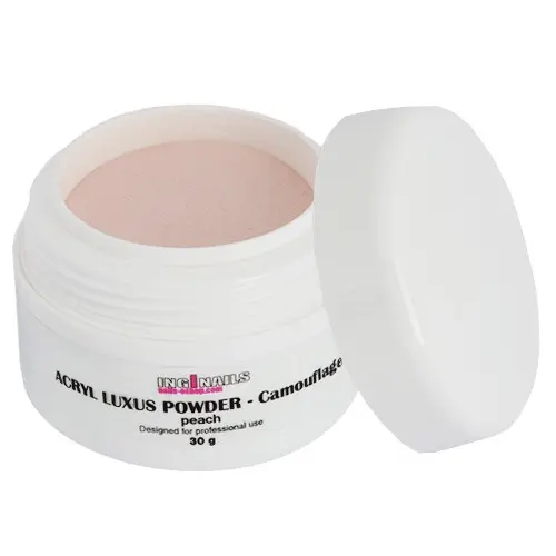 Pudră acril Inginails - Camouflage Peach, 30g