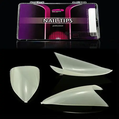 Sharp Natural, mix 1-10 - unghii false Inginails, cutie 100 buc.