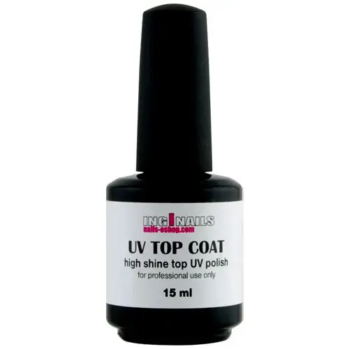 UV Top Coat - Top coat UV cu luciu intens Inginails 