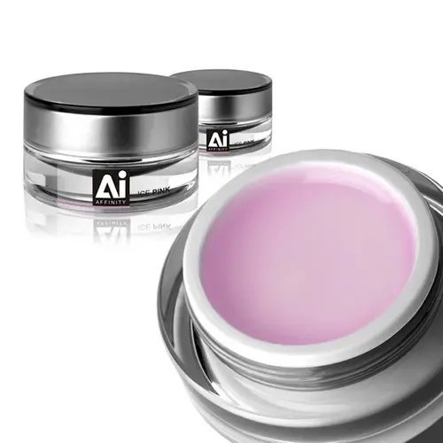 Gel UV anti-îngălbenire AFFINITY ICE Silcare - PINK, 30g