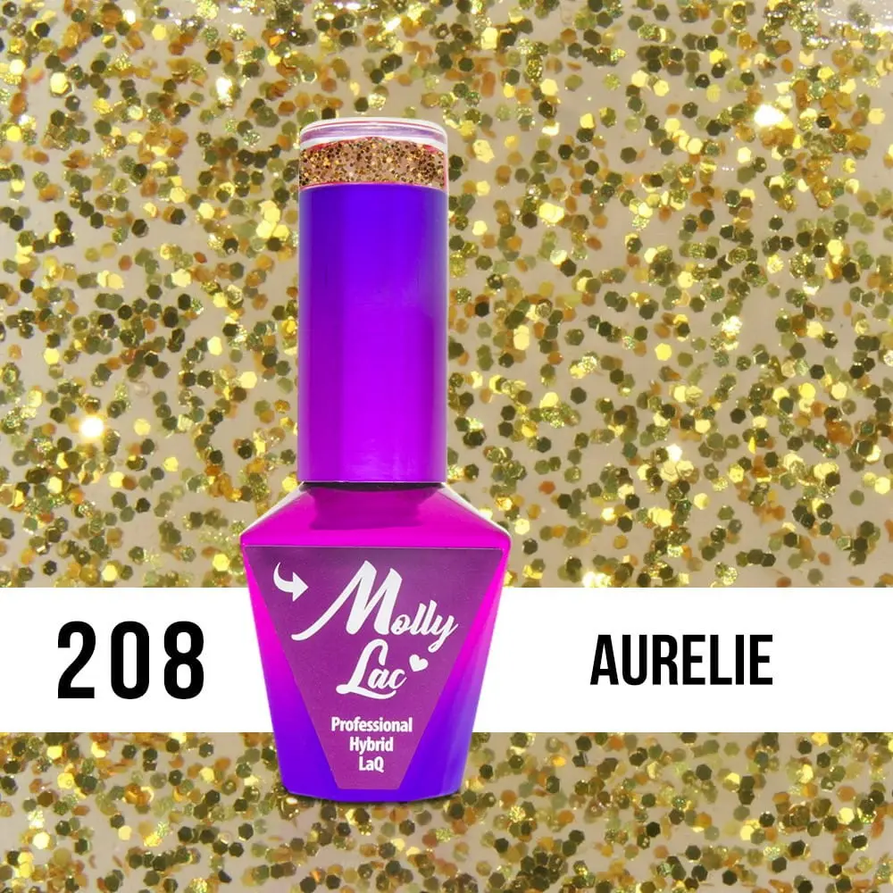 MOLLY LAC UV/LED Sensual - Aurelie 208, 10ml