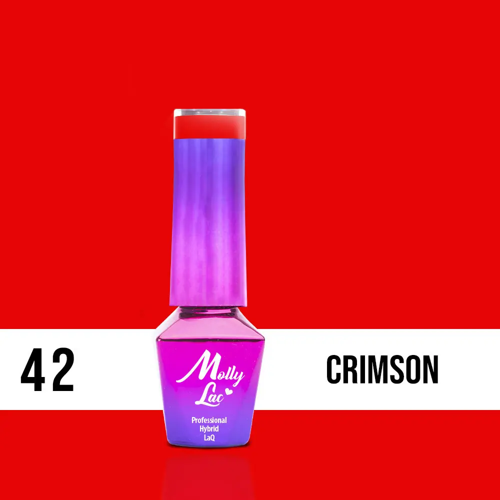 MOLLY LAC UV/LED Elite Women - Crimson 42, 10ml