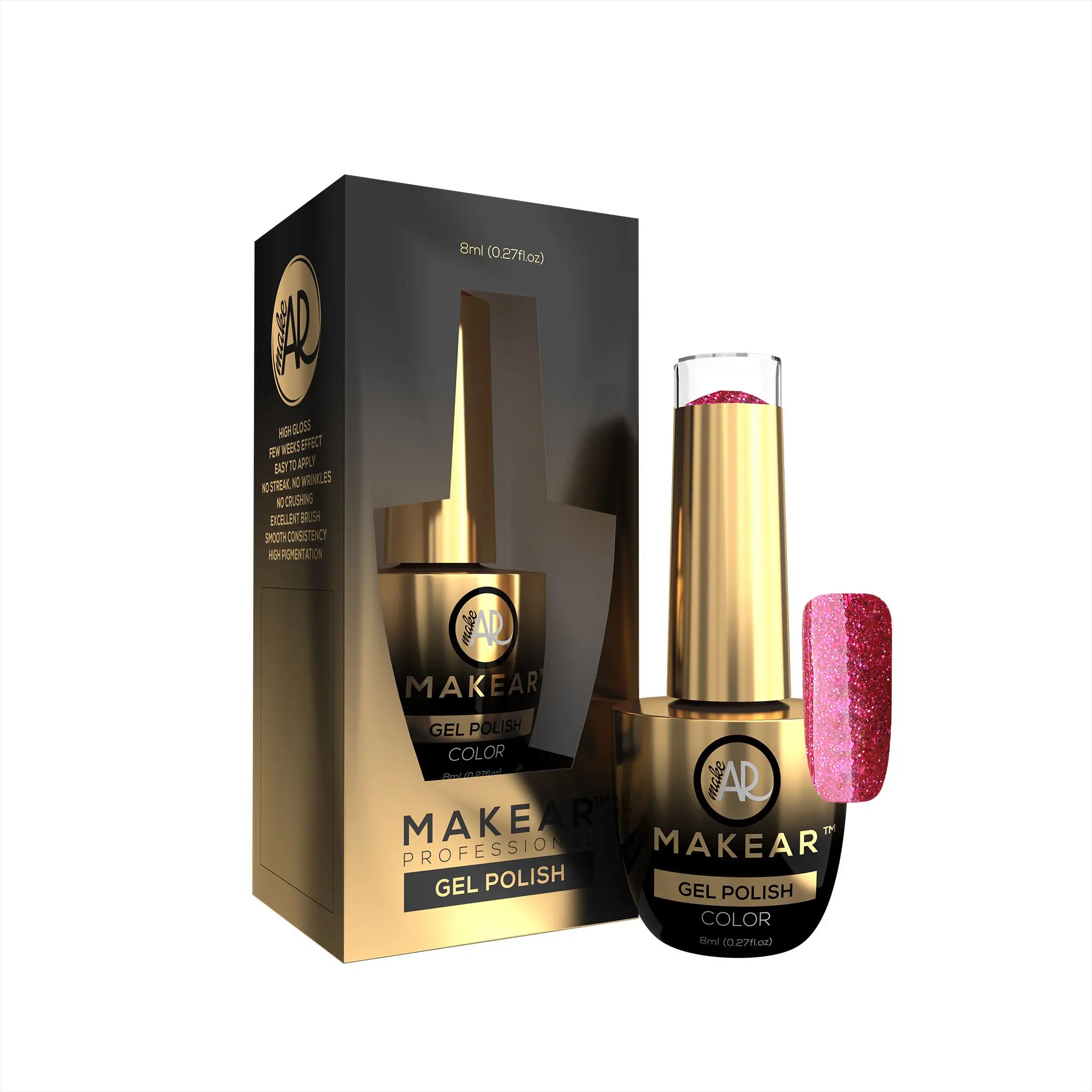 Makear Gel colorat pentru unghii Lollipop – 533, 8ml