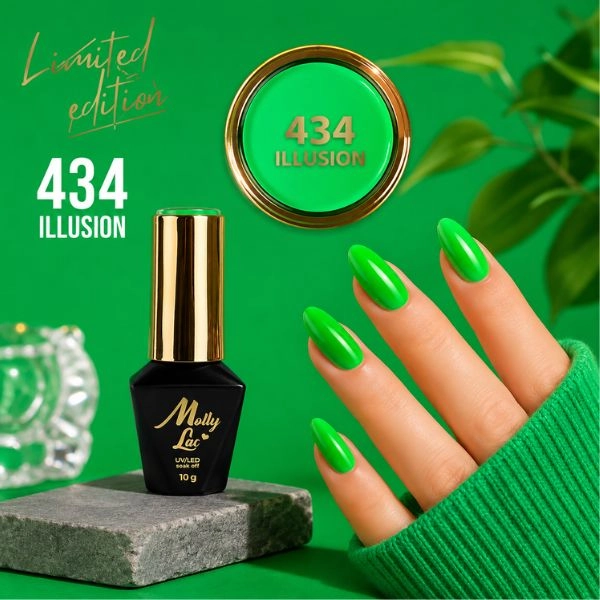 MOLLY LAC UV/LED Molly Lac - Illusion 434, 10ml