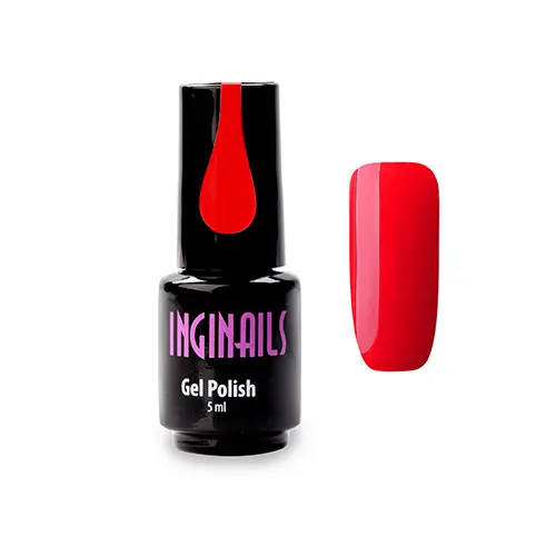 Gel colorat Inginails - Deluxe Red 018, 5ml