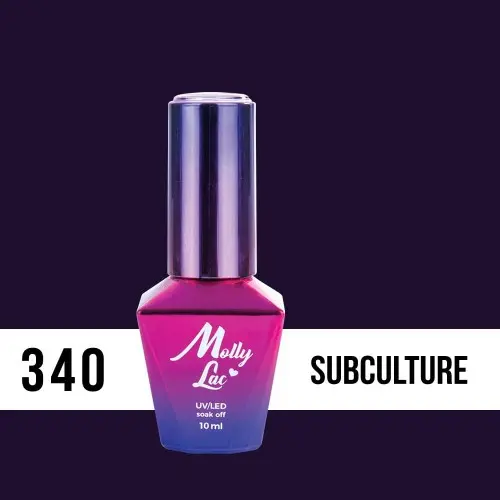 Lac gel MOLLY LAC UV/LED gel polish Fashion Outfit - Subculture 340, 10ml