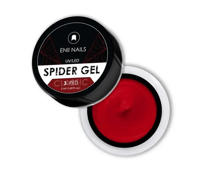 Classic Spider Gel - 3. Red, 5ml