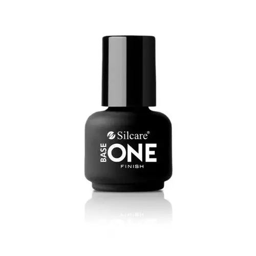 Top lac gel de unghii, Silcare, cu efuziune – Base One Finish, 15g