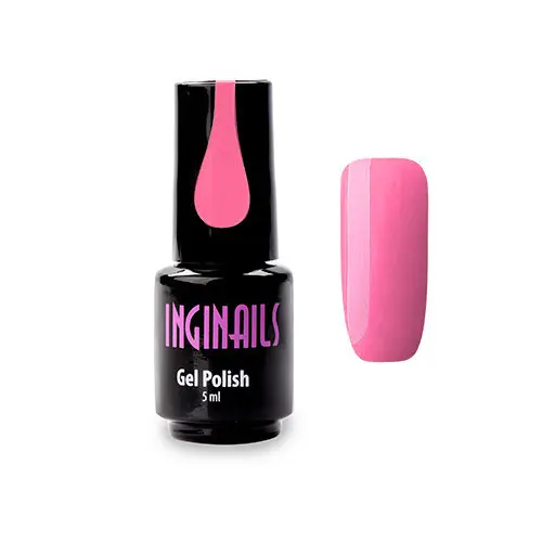 Lac gel colorat Inginails  – Malta Rose 034, 5ml