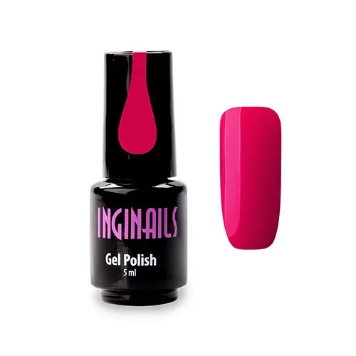 Lac gel colorat Inginails – Magenta 041, 5ml 