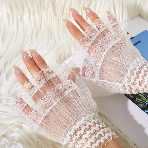 Decorative gloves for photography