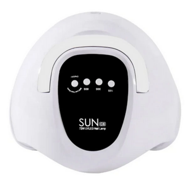 Lampă UV/LED alb - Sun C6 72W