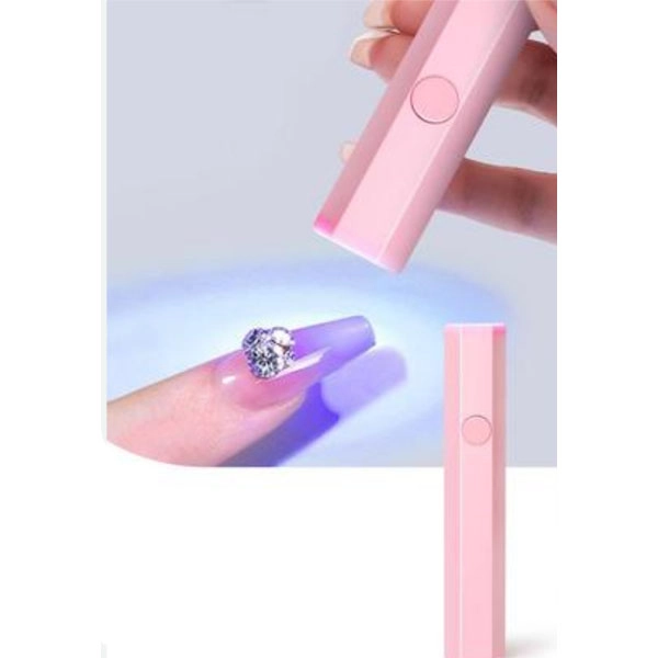 Mini UV LED lamp, 3W - pink