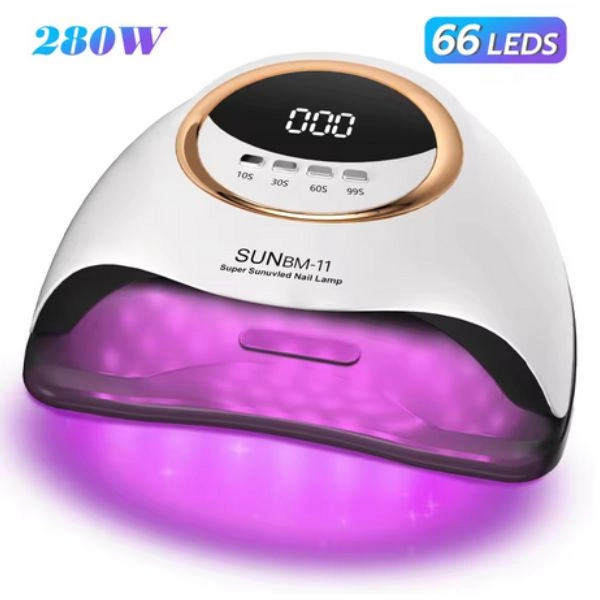 UV/LED nail lamp Sun BM-11 280W, white