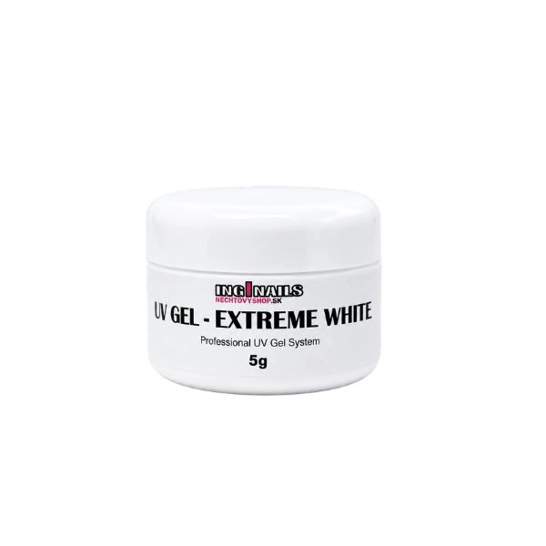 Gel UV Inginails - Extreme White 5g