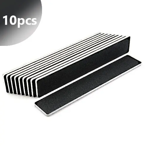 Inginails Pile șmirghel profesionale, negre, rectangulare 80/80 - 10buc