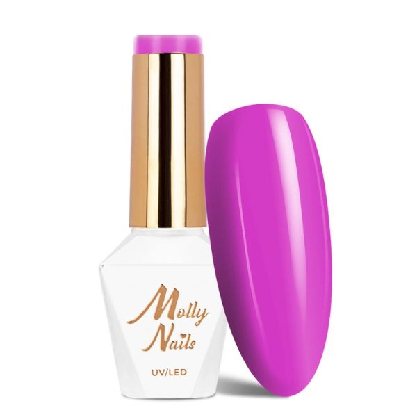 Molly Lac UV/LED gel lac HEMA/Di-HEMA Free Sorbet - Lilac Whisper Nr. 294, 8g