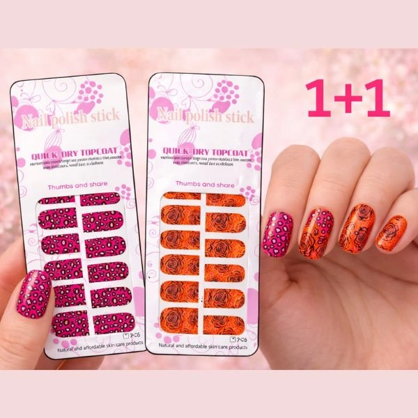 Stickere decorative pentru nail art - PROMOȚIE 1+1 GRATUITĂ