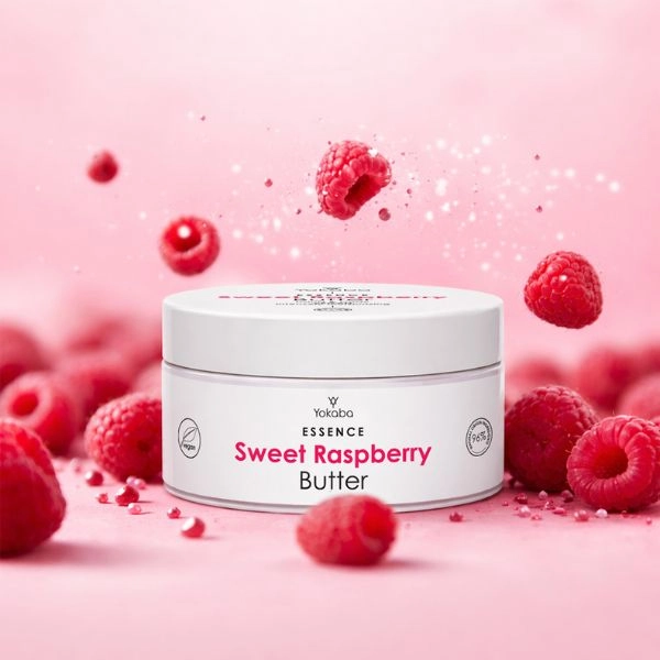 Yokaba Sweet Raspberry - unt hidratant pentru mâini și corp, 200 ml