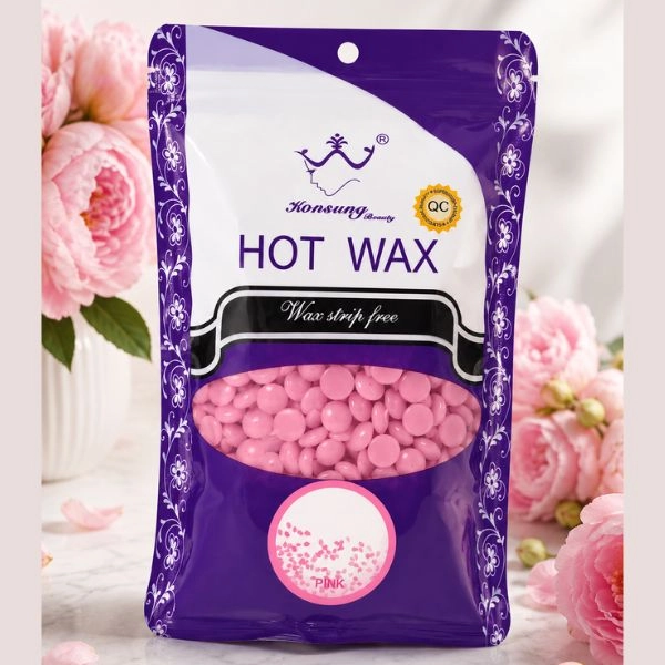 Ceară depilatoare cosmetică - perle - Pink, 100g