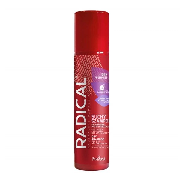 Farmona Radical Extra Freshness șampon uscat pentru păr gras, 180 ml.