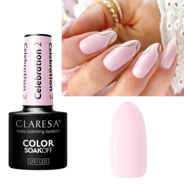 Claresa UV/LED Color Soak Off - Celebration 2, 5g