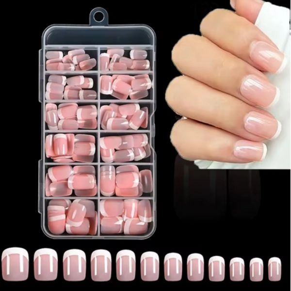 Tipuri de unghii, 120 buc - French Manicure