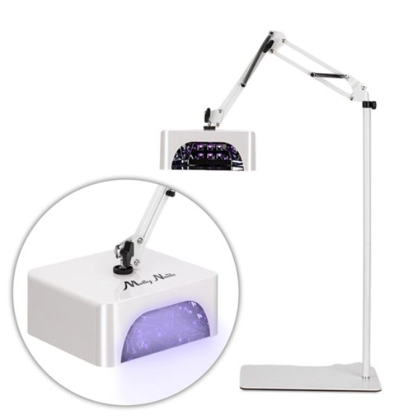 Molly Nails Lampă UV/LED de 36 W pentru pedichiură – V10BAT, albă