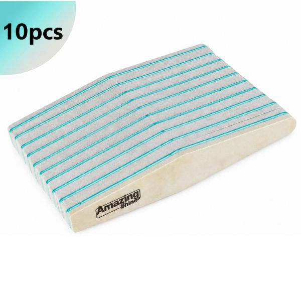 Pilă profesională din burete Diamond zebra - 100/180, centru verde, 10buc