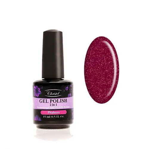 Christel Lac de unghii 2 în 1 - Pitahaya 15 ml