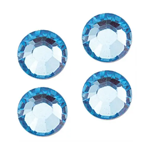 Pietre Swarovski pentru unghii - albastrul cerului, 3mm, 50buc