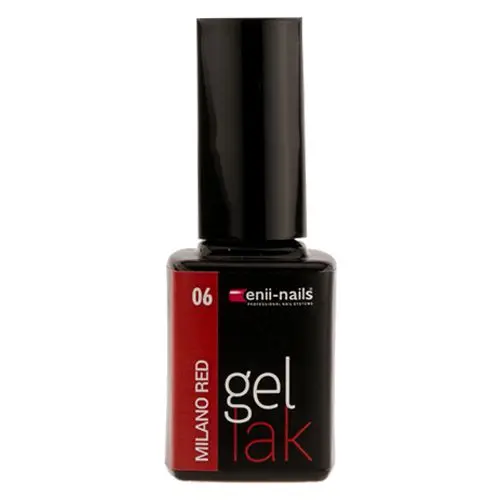 ENII Lac gel UV Power Polish – Milano Red 06, 11 ml