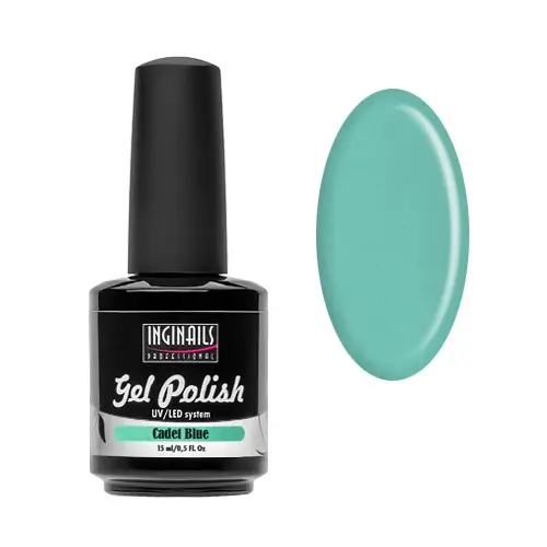 Ojă permanentă Inginails Professional – Cadet Blue 15 ml