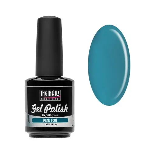 Ojă permanentă Inginails Professional - Dark Teal 15 ml