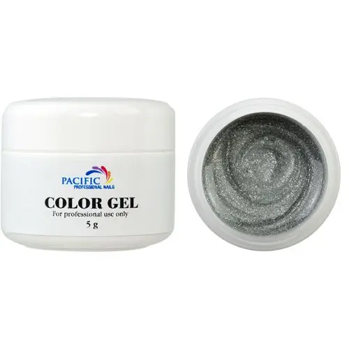 Gel UV colorat – Metallic Silver, 7,5g