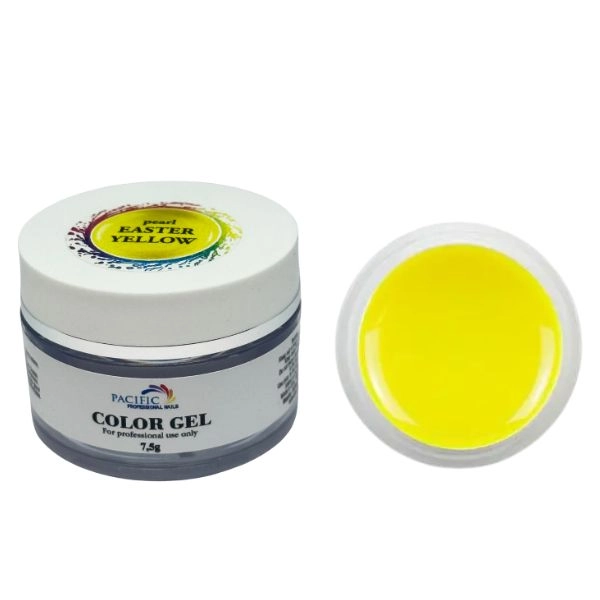 Gel UV colorat – Pearl Easter Yellow, 7,5g