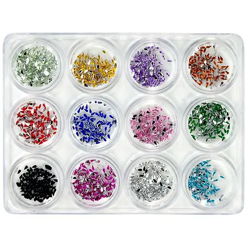 Set nail art - lacrimi, 12 buc